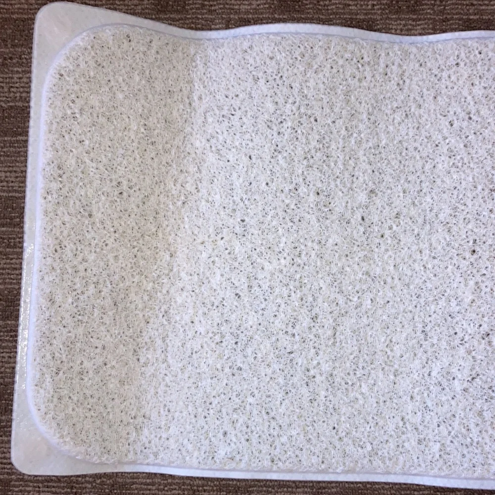 Anti Slip Bathtub Mat Off White Cream